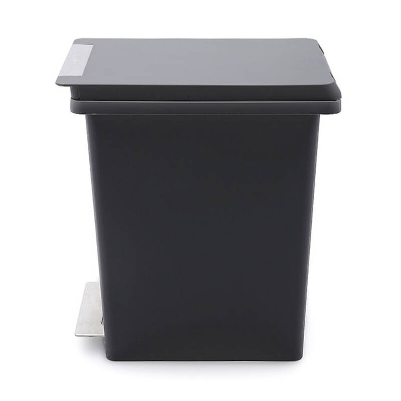 Thùng Rác Nhựa Fitis Compact Bin 10L- 2 Màu (Xám Xám, Trắng Xám) - PPS1-906, PPS1-903 image number null